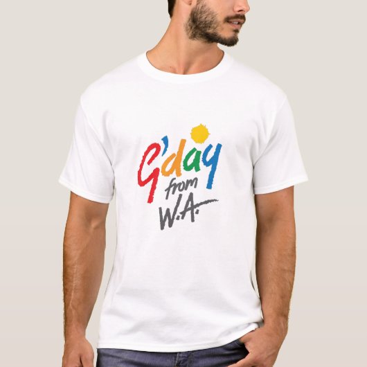 G'day du T-shirt WA (Devant)