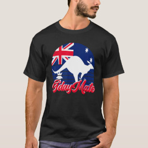 G'day maat kangoeroe Australisch dier Australische T-shirt