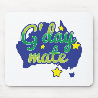G'DAY Mate Australian Greeting hallo Muismat