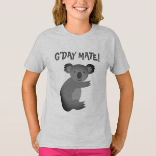 G'Day Mate Australische koala beer T-shirt voor ki