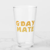 G'Day Mate Glas (Voorkant)
