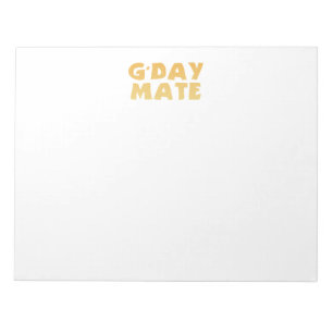 G'Day Mate Notitieblok