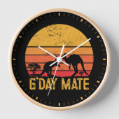 G'day Mate! Retro  Australian Kangaroos (Voorkant)