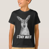 GDay Mate - T-Shirt australien Kangaroo (Devant)