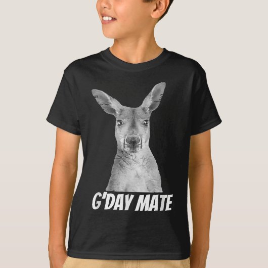 GDay Mate - T-Shirt australien Kangaroo (Devant)