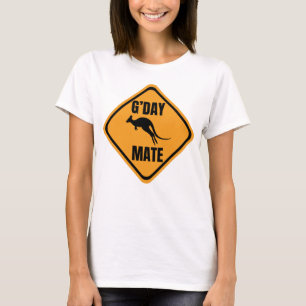 G'Day Mate - T-shirt Kangaroo australien