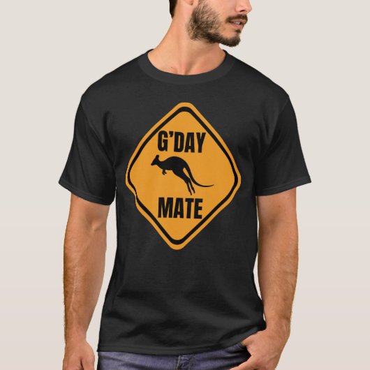 G'Day Mate - T-shirt Kangaroo australien (Devant)