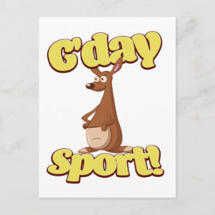 G'day Sport Briefkaart
