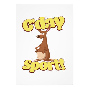 G'day Sport Foto Afdruk