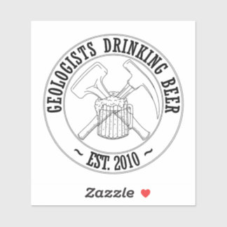 GDB Standaard B&W Logo Vinyl Sticker