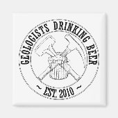 GDB-standaard (zwart-wit) Magneet (Voorkant)