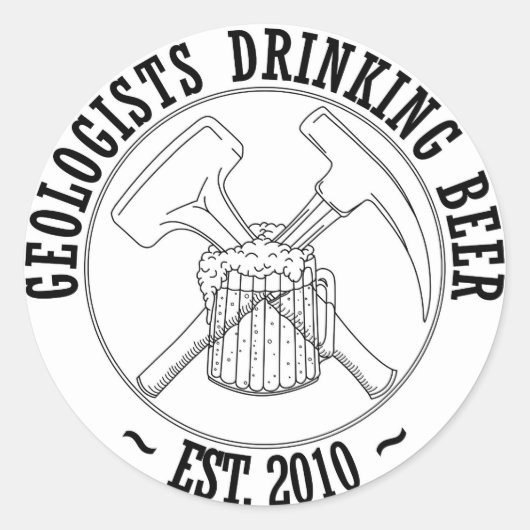 GDB-Stickers Ronde Sticker (Voorkant)