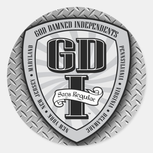 GDI Jumbo Stickers (Voorkant)