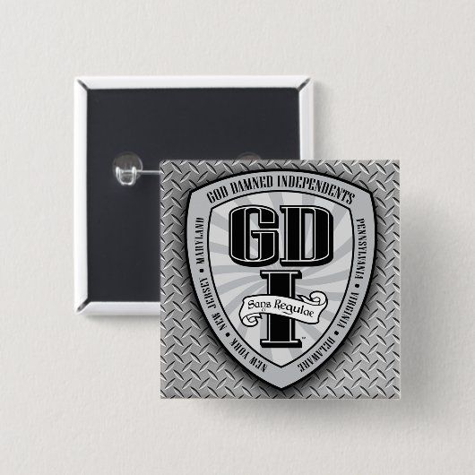 GDI Square Button 1 (Voorkant /achterkant)