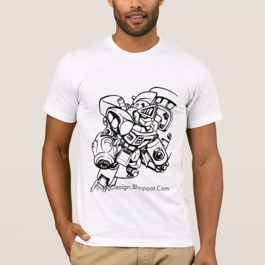 GDM Robot T-shirt (Voorkant)