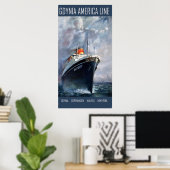 Gdynia America Line Poster (Thuiskantoor)