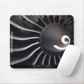 GE90 mousepad Muismat (Met muis)
