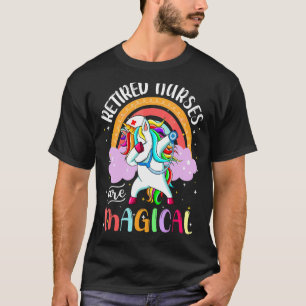 Ge-mail verpleegster verpleegster Magische Unicorn T-shirt