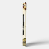 Geabsorbeerde dieren op de achtergrond van crème Case-Mate iPhone case (Achterkant / Rechts)