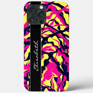 Geabstraheerd helder iPhone 13 pro max hoesje