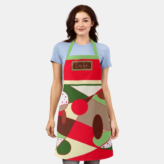 Geabstraheerd Schort (Gedragen)