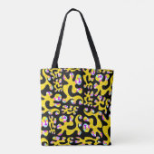 Geabstraheerde Canvas tas (Achterkant)