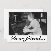 Geachte Briefkaart Friend (Voorkant / Achterkant)