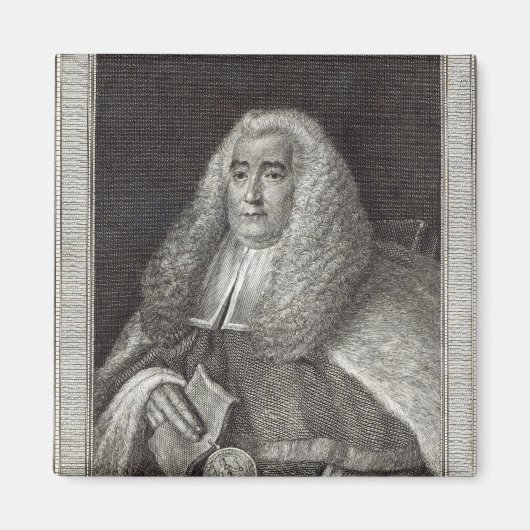 Geachte heer Justice Blackstone Magneet (Voorkant)