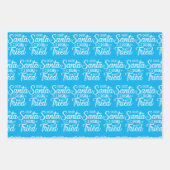 Geachte Kerstman inpakpapier Vel (Voorkant 2)