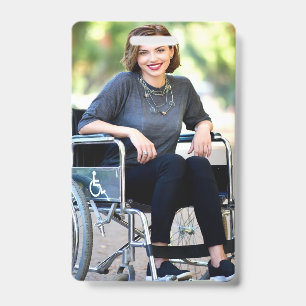 Geadaptiseerde foto aanpassen personaliseren badge