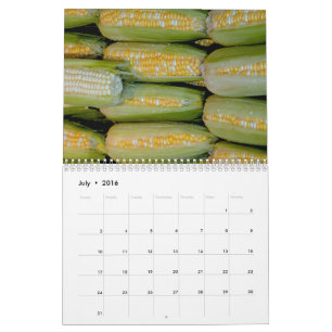 Geadsorbeerd voedsel kalender