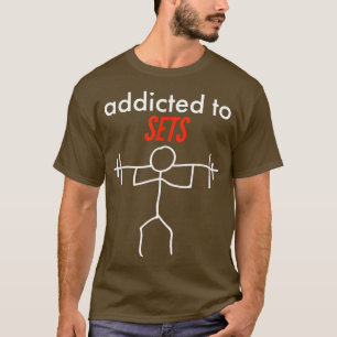 Geadviseerd om een funny Workout Gym Phrase in te T-shirt