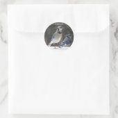 Geai bleu : Tu me manque autocollant (Sac)
