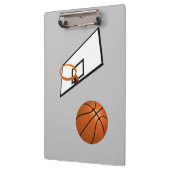 Geanimeerde Basketball- en hoepklembord Klembord (Links)