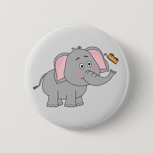 Geanimeerde Button van olifanten (Voorkant)
