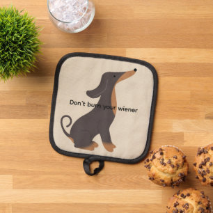 Geanimeerde Dachshund Pannenlap