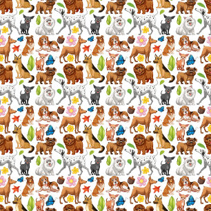 Geanimeerde honden telefoonhoesje iPhone 15 hoesje