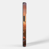 Geanimeerde Meisje in Wit Zittend in een Bloemenge Case-Mate iPhone Case (Achterkant / Rechts)