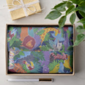 Geanimeerde Safari-dieren Tissuepapier (Geschenk)