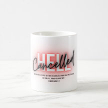 Geanneliseerde Hell scripture Coffee Cup