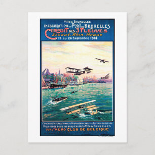 Geannuleerd Poster voor promotie op vlottervlak Briefkaart