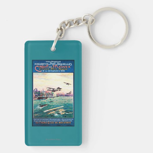 Geannuleerd Poster voor promotie op vlottervlak Sleutelhanger (achterkant)