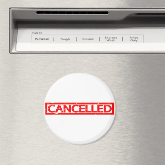 Geannuleerd stempel magneet (Insitu (Vaatwasser))