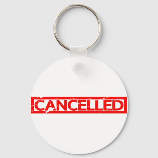 Geannuleerd stempel sleutelhanger (Voorkant)