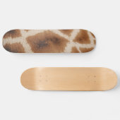 Geannuleerde Giraffe Pattern Wild Animal Print Gif Skateboard (Horizontaal)