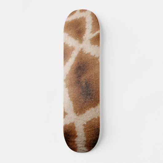 Geannuleerde Giraffe Pattern Wild Animal Print Gif Skateboard (Voorkant)