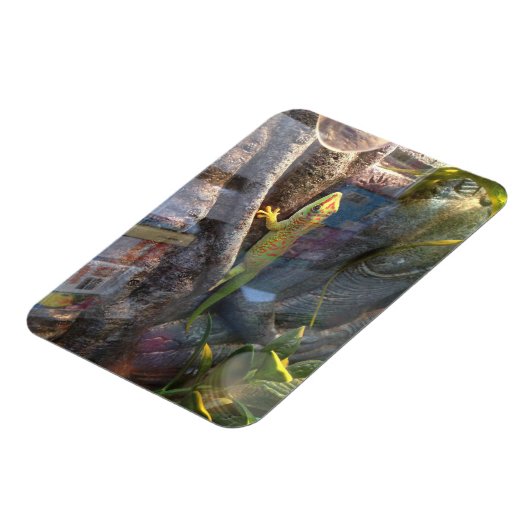 Géant Day Gecko Magnet (Côté Gauche)