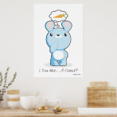 Géant 'Je Peux Avoir... Une Carotte ? ' Affiche (Cuisine)