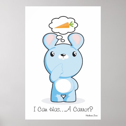 Géant 'Je Peux Avoir... Une Carotte ? ' Affiche (Devant)