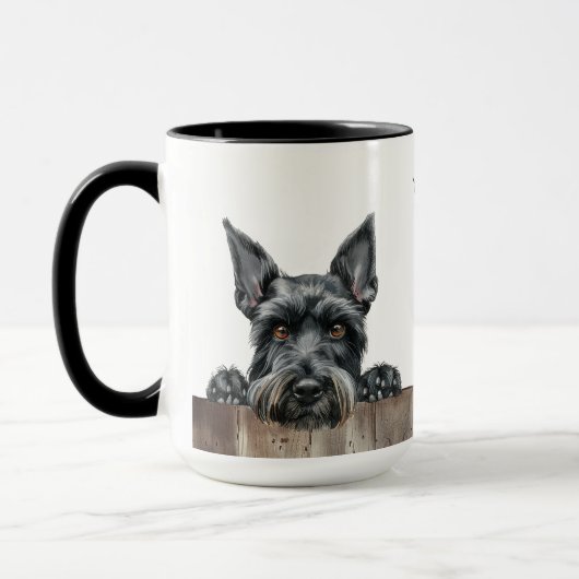 Géant Schnauzer Chien Mug (Gauche)